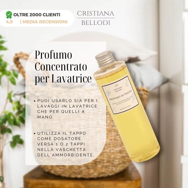 Cristiana Bellodi - Profumo Concentrato per Lavatrice foto